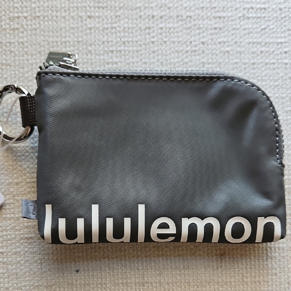 Lululemon Gray Zippered Pouch - Picture 2 of 13